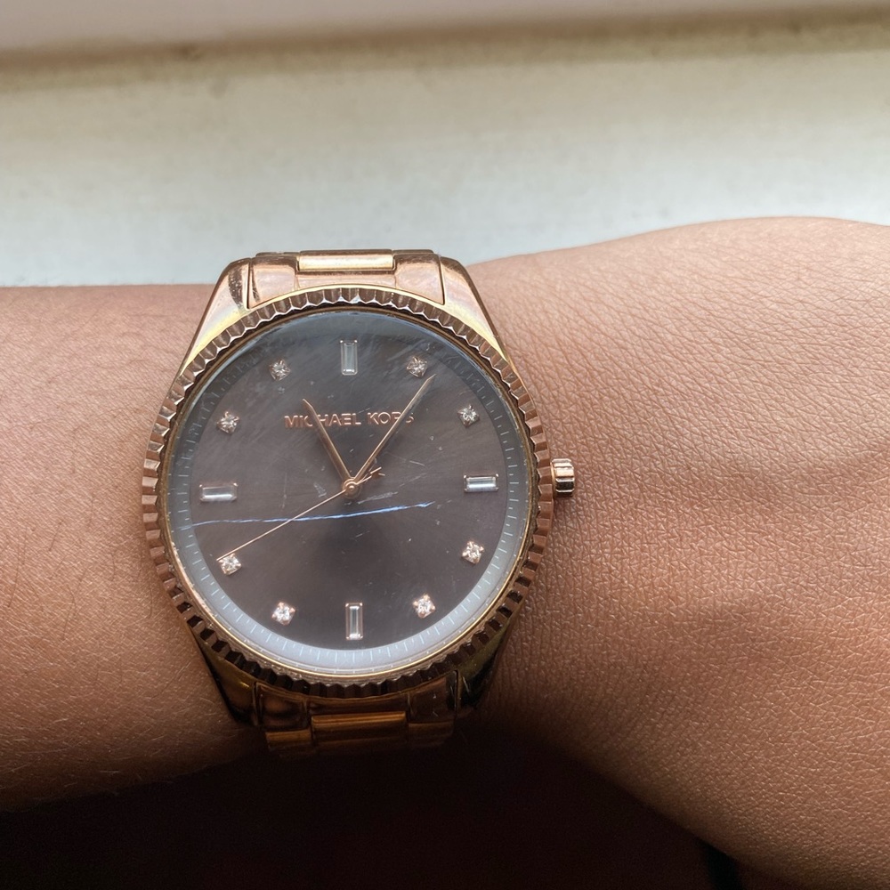 MK Gold Watch